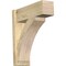 Ekena Millwork Thorton Block Rough Sawn Outlooker, Douglas Fir, 8"W x 22"D x 26"H OUT08X22X26THR05RDF - alternate 1